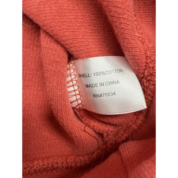 Orvis Pullover Mens 2XL Red Half Zip Sweater 100% Cotton Outdoor Fishing XXL - Picture 5 of 8